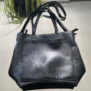 Madewell Leather Tote Bag/Crossbody Purse 🖤